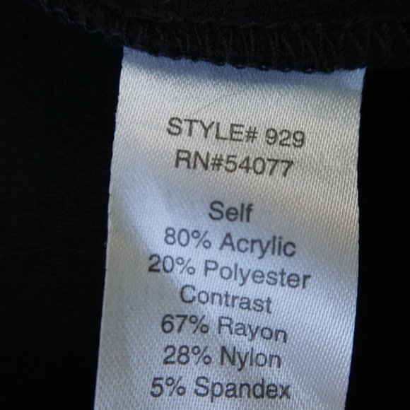 Cabi Infinite Faux Fur Vest Black Knit Open Front Hand Seam Pockets Rockstar S - Picture 8 of 8